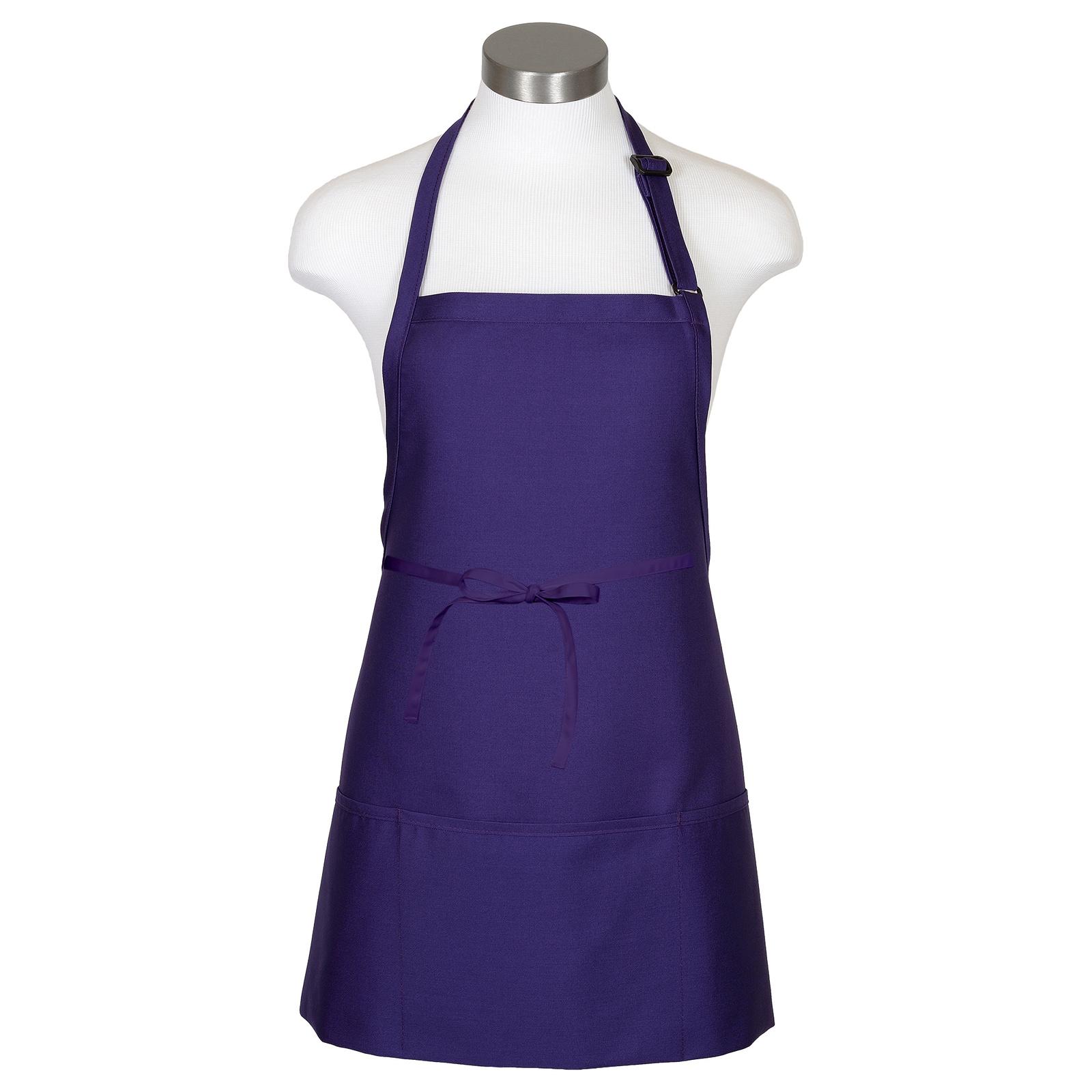 Restaurant purple aprons