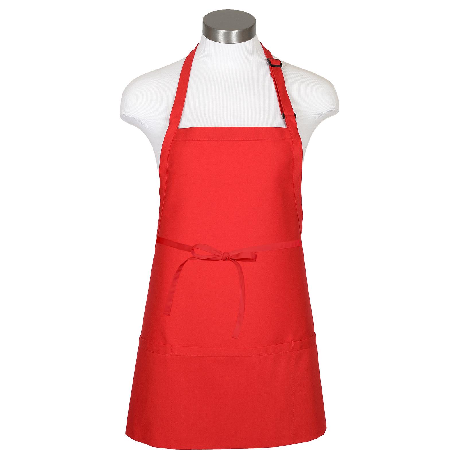 Restaurant red aprons